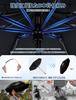 Folding umbrella design to prevent reverse folding Folding automatic opening and prevents popping reverse folding Teflon windproof and water folding