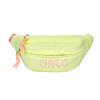 Sports Chest Bag Women's New Printing Small Fresh and Casual Joker Cycling Backpack Mobile Phone Canvas Slung Pockets.