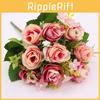 Elegant Silk Rose Artificial Flower For Home Decor And Wedding Arrangements