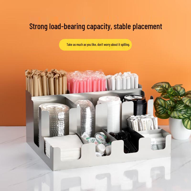 Acrylic Coffee Bar Storage Organizer