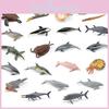 Lifelike Ocean Creature Figurine Bundle Featuring Sharks Turtles Dolphins Penguins And Crabs For Creative Playtime
