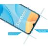 Case for Oppo A15 - Phonillico - Soft Silicone - 2 Tempered Glasses - Screen Protector - Transparent