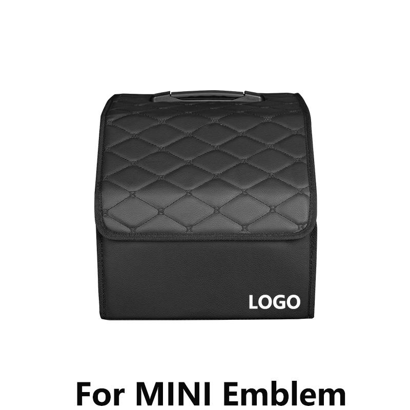 

Car Leather Storage Bag Folding Organizer Box Trunk Tool Case For Mini Cooper One JCW F54 F55 F56 F57 F60 R50 Countryman Paceman