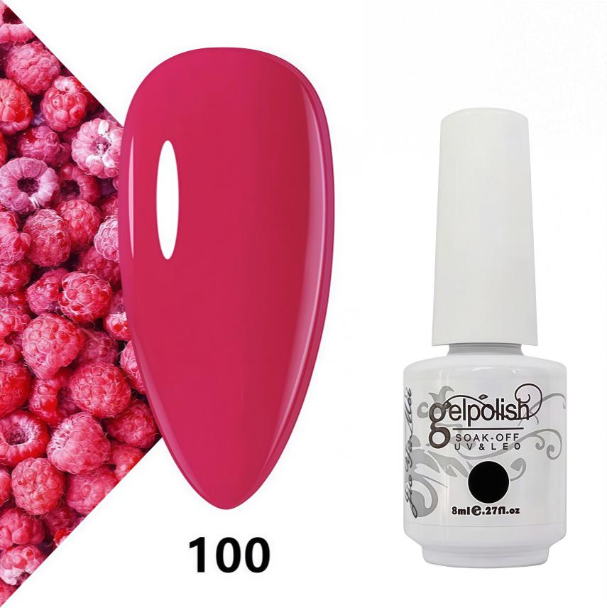 Amber Gel Polish Set: Gel Polish Manicure Kit with Whitening, Base Coat, and Sealer.