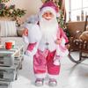 24-inch Santa Claus Standing Doll Christmas Window Decoration, Ornament & Children's Gift