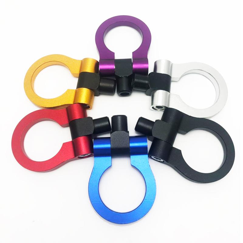 Kit de cârlig pentru inel de remorcare pentru mașină din Japonia din aluminiu din aluminiu CNC de curse față/spate pentru Mitsubishi Lancer EVO ține o remorcă de curse auto