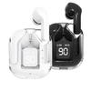 BT30 ENC Støyreduksjon Trådløs Bluetooth 5.3 ørepropper HiFi Stereo Hodetelefoner Digital Display Gjennomsiktig ladeveske TWS Sports Music Øretelefoner