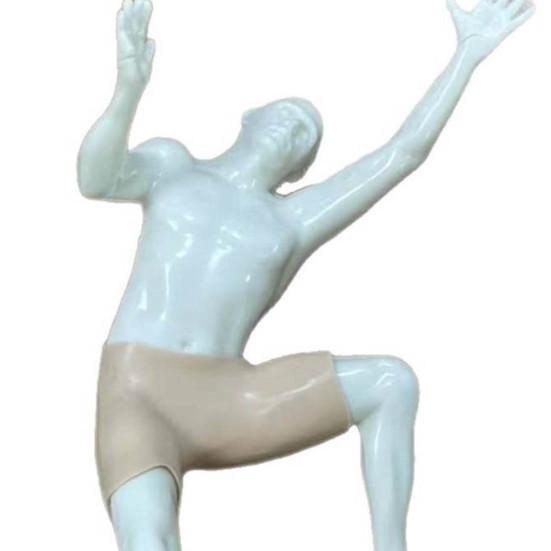 Wall Climbing Man Figurine Adhesive Climber Wall Decoration Modern Wall Art Climber Statue for Home Office Bedroom Living Room