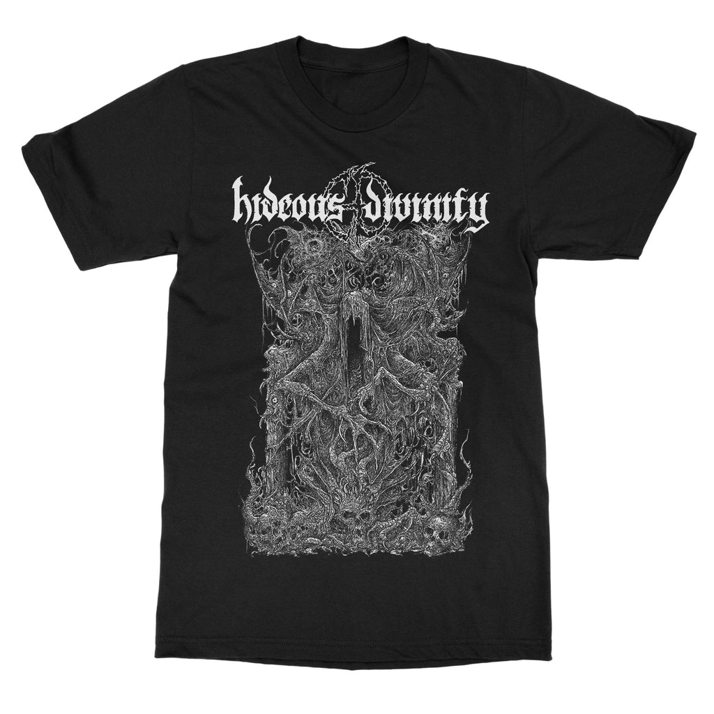ZX 2026 HIDEOUS DIVINITY Maglietta in Cotone Grafica da Band Unisex Estiva a Maniche Corte Marca di Moda T-shirt Lusso Casual Vintage Retro Top