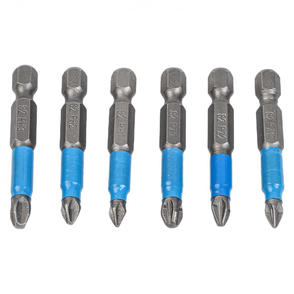 Screwdriver Bit Screwdriver Bit Smooth 6pcs Alloy Steel