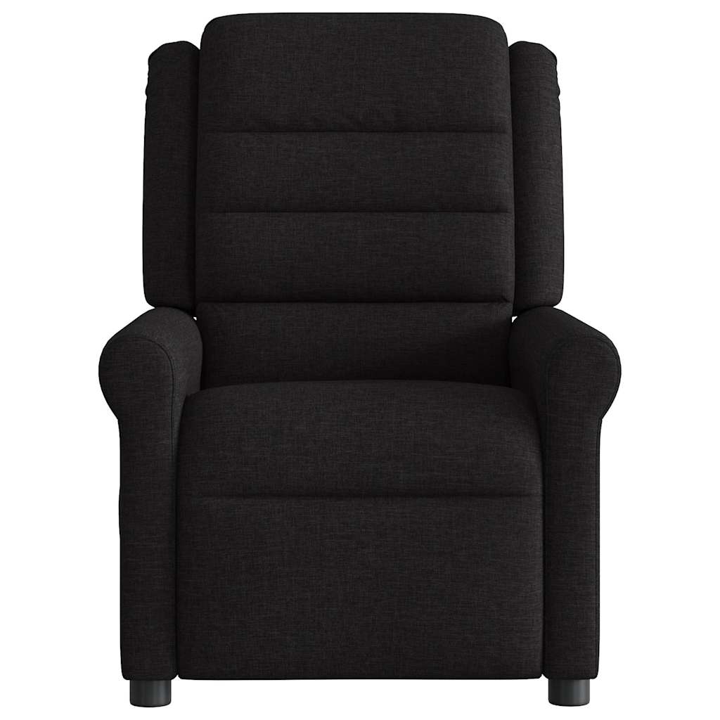 Massage Chair Black Fabric