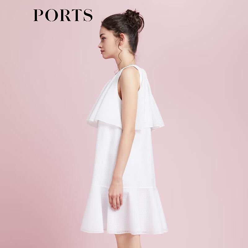 PORTS Women's Round Neck Sleeveless Fishtail Dress