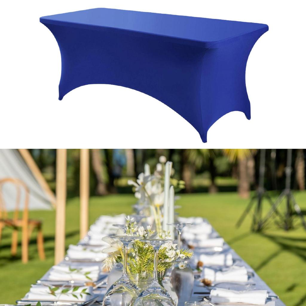 6 Foot Rectangle Table Protector for Lash Bed Cover At Weddings And Parties