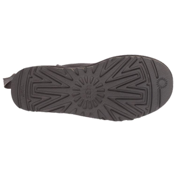 UGG Classic Bow Warm Short Snow Boots Women boots Charcoal 1100212W-CHRC