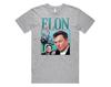 T-shirt Elon Musk Hommage Tee Top Grappig Meme Icoon Legende Jaren '90 Jaren '80