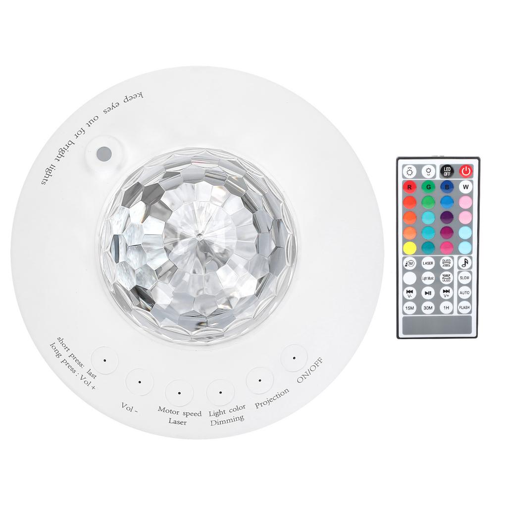 LED Night Light USB RGB Bluetooth Projector Light Projection Lamp for Party Decor Birthday Gifts