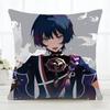 Wanderer Genshin Impact Pillow Case Fashion Square Pillowcase Bedroom Sofa Room Ins Decoration Leisure