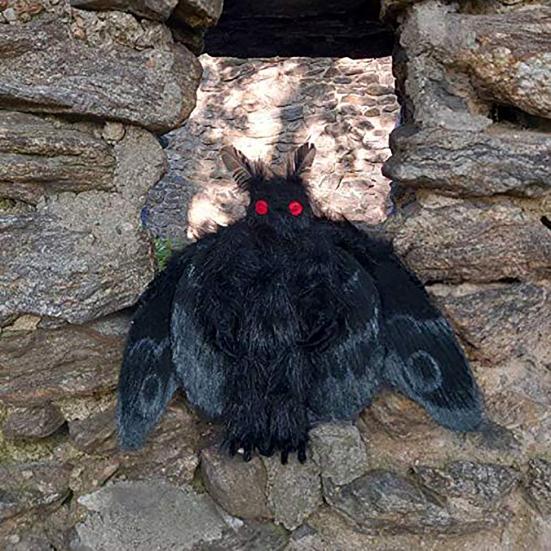Doll Decorative Attractive Cotton Mothman Plush Toy Decoration for Home