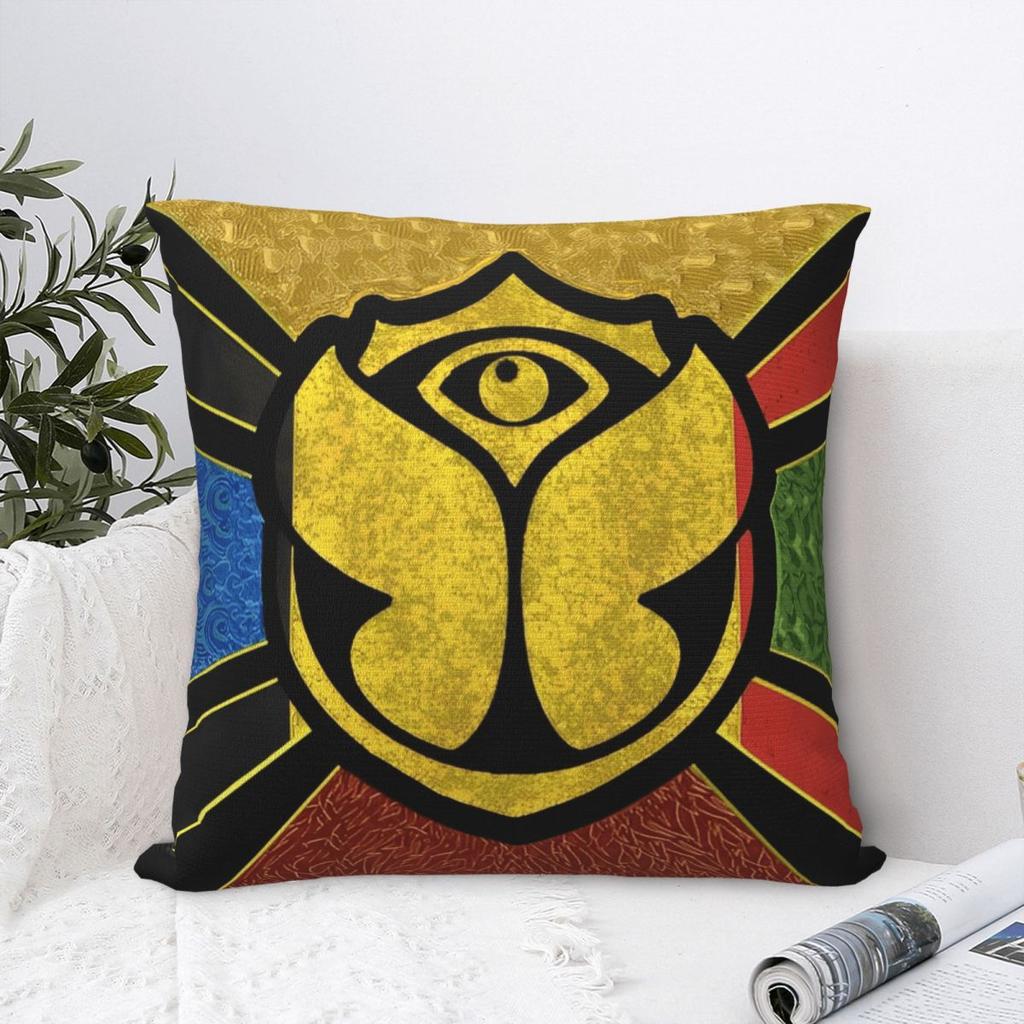 Tomorrowlandd Music Festival Pillowcase Polyester Cushion Cover Decorative Tour Pillow Case Cover Seater Dropshipping 18'