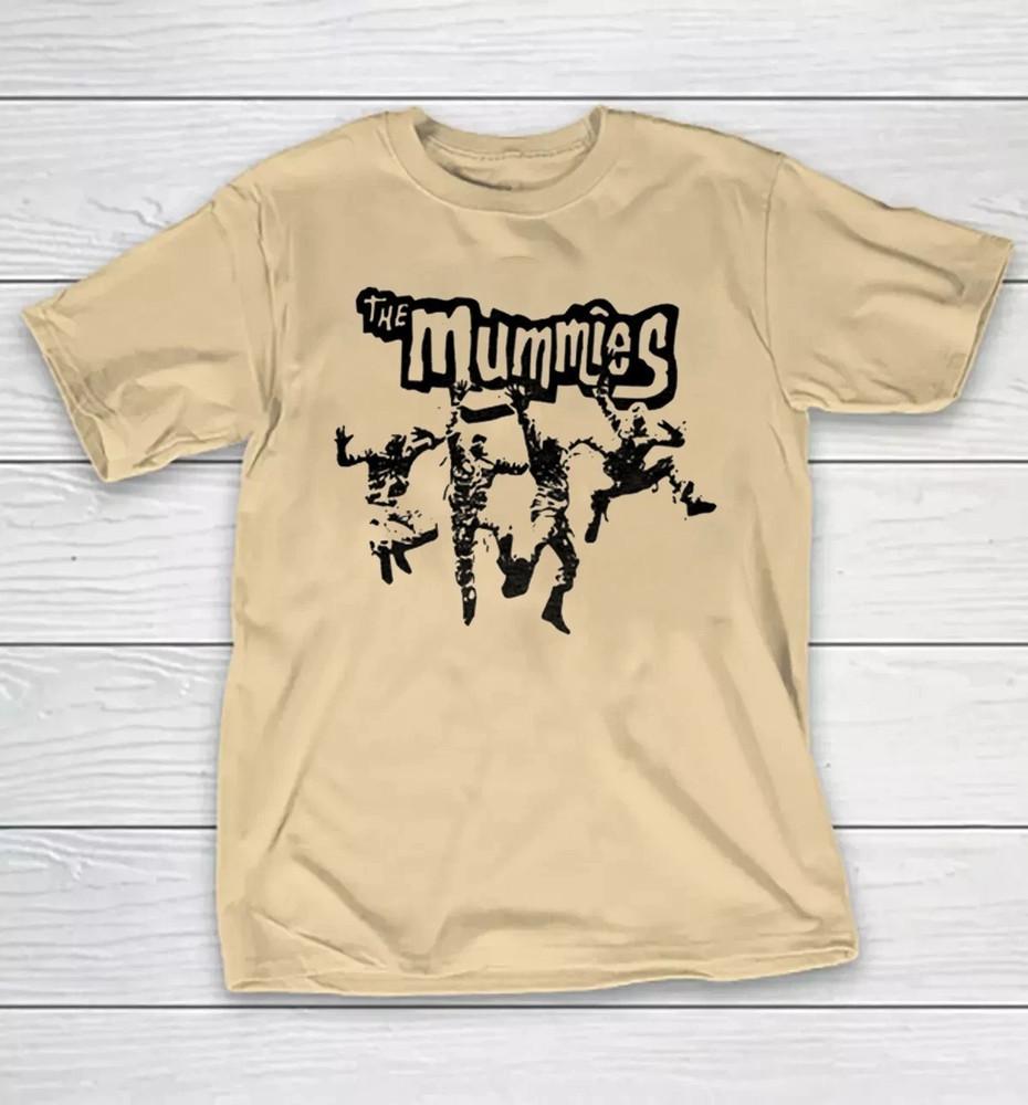 

NEW The Mummies Band Travel Through Time Cotton Sand S5XL T Shirt AG869 Unisex T-Shirt XXL