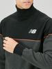 New Balance Golf Turtleneck Sweater dyna Heat 6 (Striped, hot Far-Infrared Storage, Stretchy) / Men's / 012-2274001 010_Black [LL]