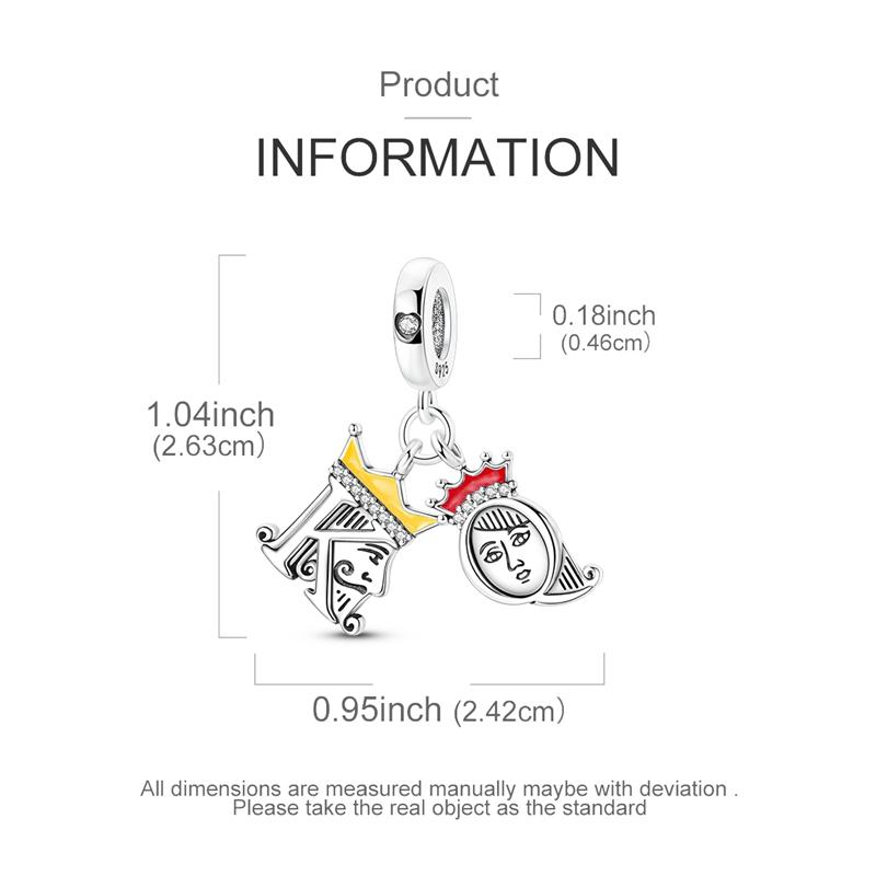 Original Copper Charms Bead Cz Zircon Butterfly Apple Cross Dangle Fit Bracelet Diy Woman Jewelry Gift For Friend