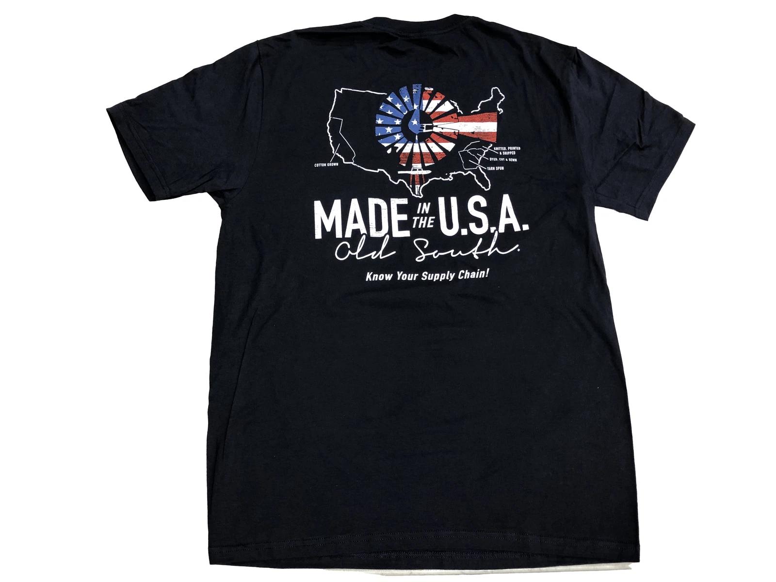 Old South Made In The USA Fourth Of July Comfort Colors Short Sleeve Adult XL