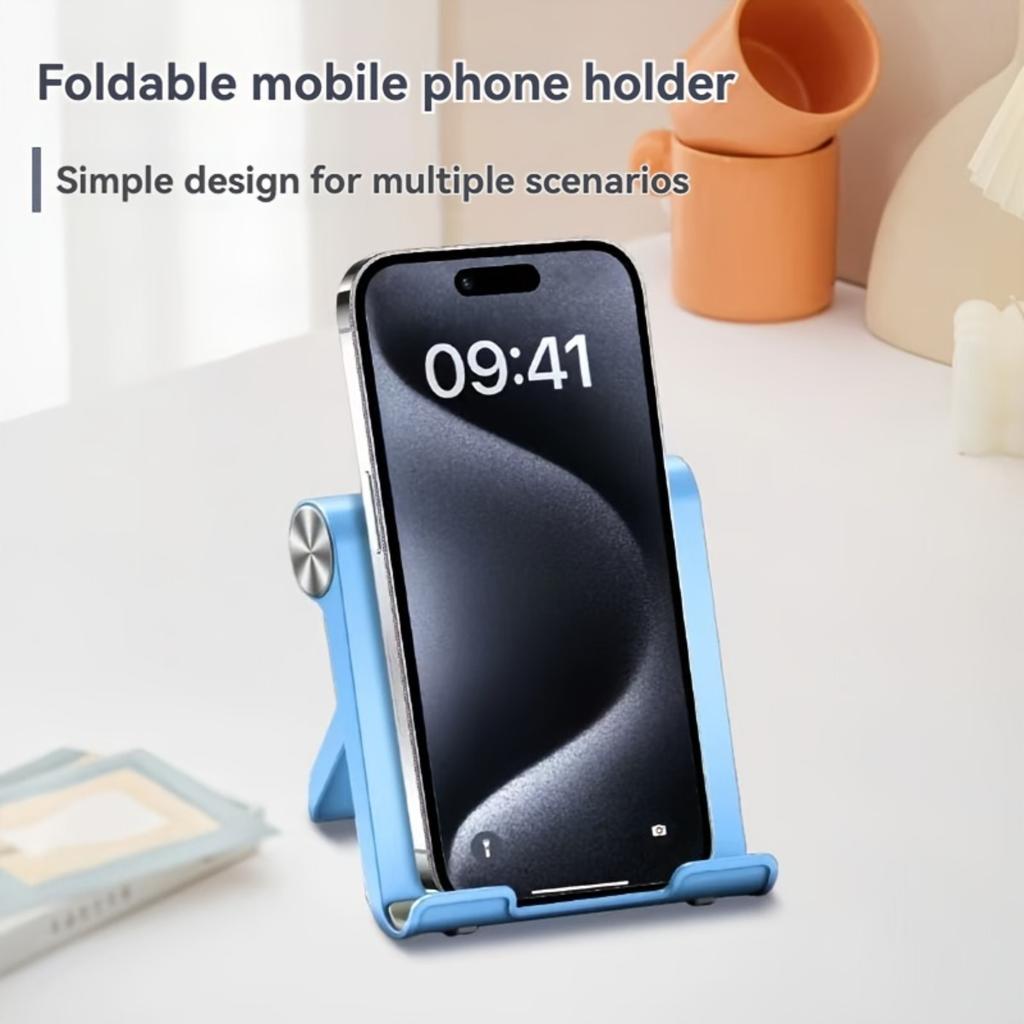 Portable Folding Phone Holder ABS Material Desktop Holder Suitable for Storing and Carrying Smartphones and Tablets