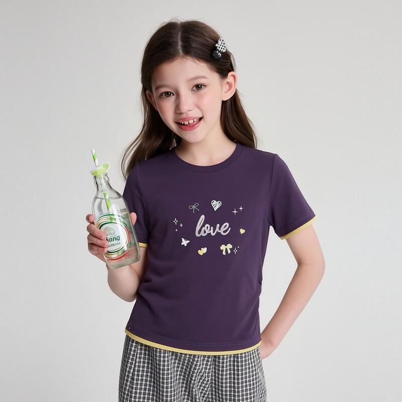 Desa Girls' Fashion Print Short-Sleeve T-shirt