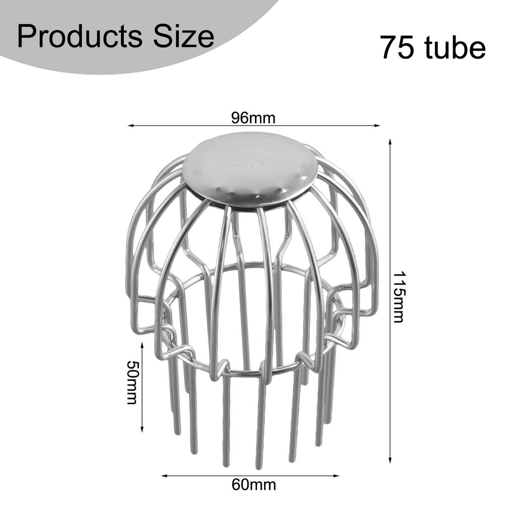 Hassle Installation Stainless Steel Leaf Guard for Rooftop Drainage