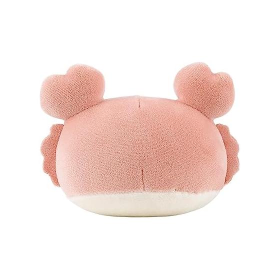 LIV HEART Mascot Marshmallow Aquamie Crab (total length approx. 9cm) Plush Toy Fluffy 18208-20