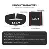 Suede Car Seat Belt Buckle Clip Protective Anti-Scratch Cover For KIA K5 K2 Optima Soul Spectra Niro Cadenza Sephia Carens yzck10