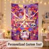 Custom Personalized Tapestry,The Amazing Digital Circus Print Custom Name Text Wall Art Hanging for Bedroom