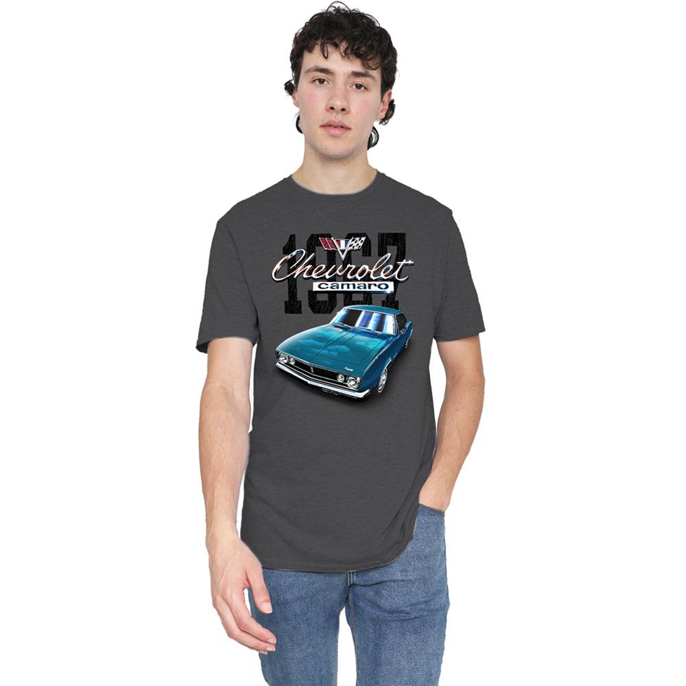 Chevrolet Unisex-Erwachsenen Classic Camaro Heather T-Shirt
