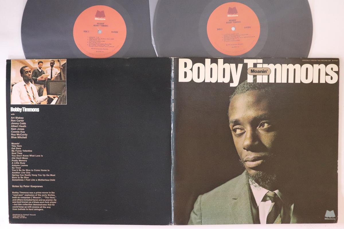 

LP Record BOBBY TIMMONS - Moanin M47031 MILESTONE 1975 US Jazz Used