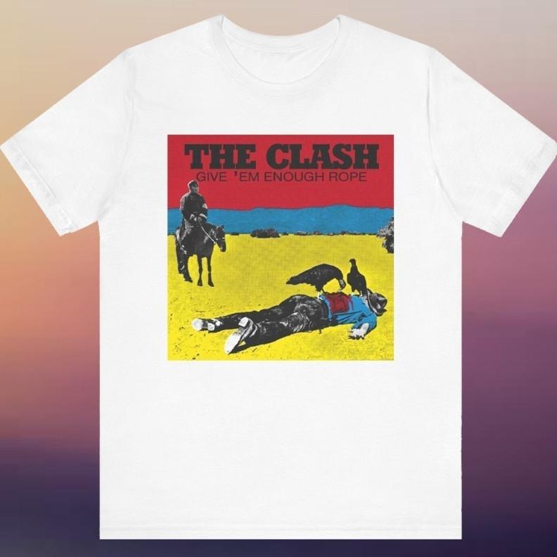 Унисекс футболка The Clash Give Em Enough Rope S