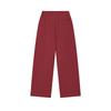 FILA Original Classic Minimalist Fashion Retro Versatile Comfortable Loose Casual Pants Women bottoms Red F51W619601FRD