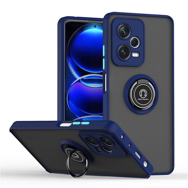 With Ring Holder Case For Xiaomi Redmi Note 12 11 12s 10s 10 9 8 Pro 10C 12C 5G Magnetic Cover For Redmi Note 12 Pro Plus Cases