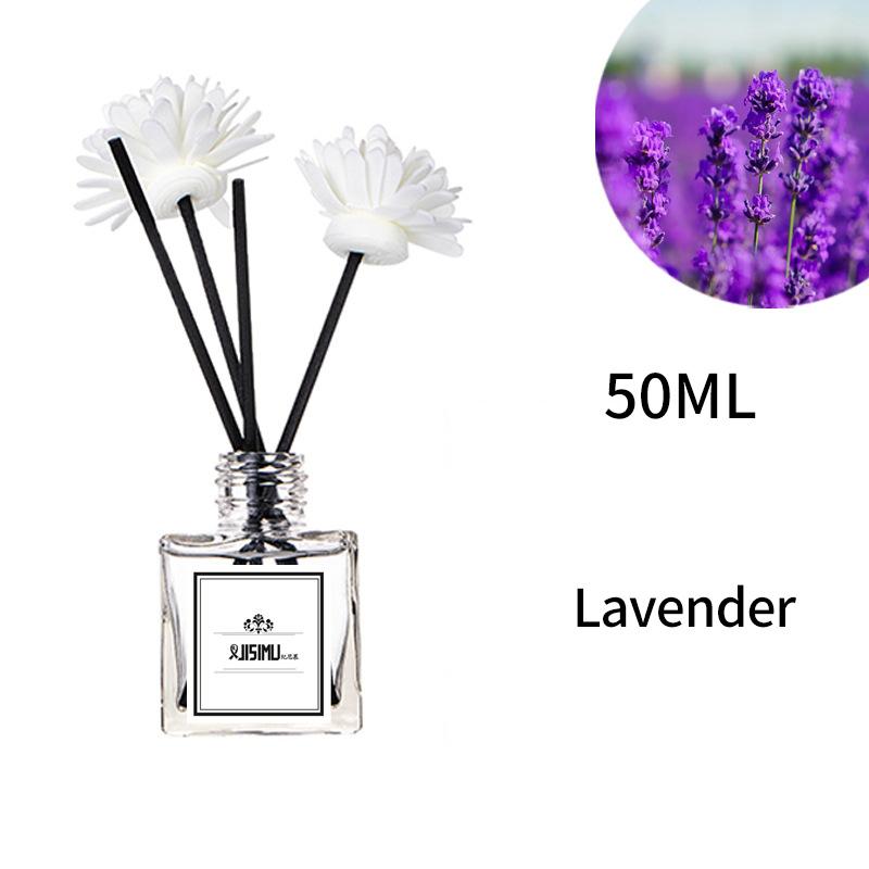 50ml Air Freshener Aromatherapy Perfume Flameless Flower Fragrance Home Office Aroma Diffuser Desktop Decorative Ornament