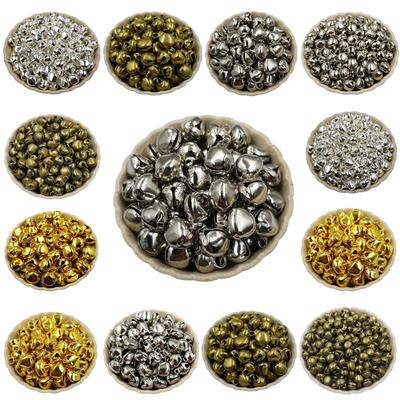 Приналежності для домашньої вечірки Ремесло Різдво Jingle Bells DIY Ювелірні вироби Аксесуари DIY Браслет Намисто Подарунок 10-50 шт. Залізні дзвіночки 6-12 мм Підвіски Шарми