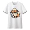 Pokemon Anime Mens Kids Tshirt Cotton Shortsleeved Pikachu Male and Female Fire Dragon Pokemon Pet Clothing Y2k Summer