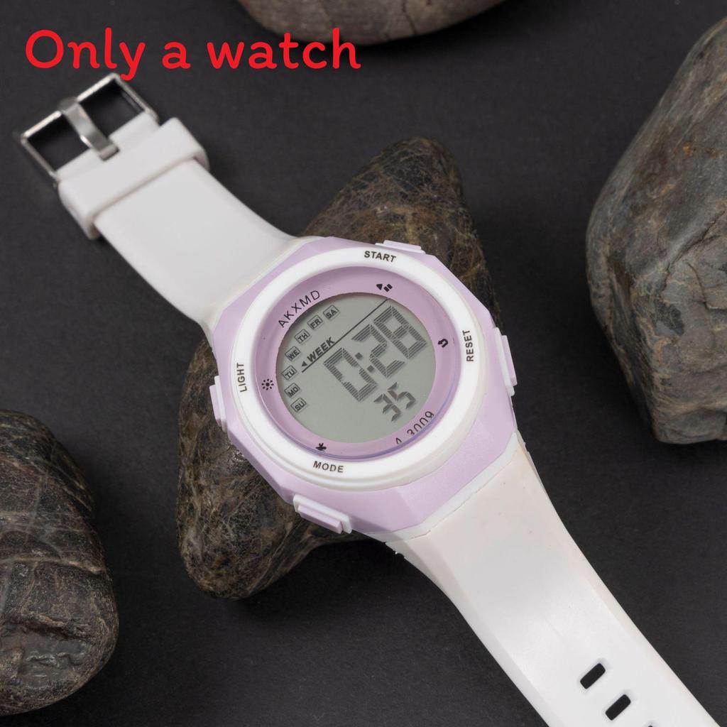 Childrens Digital Sports Watch With Led Night Light For School And Play