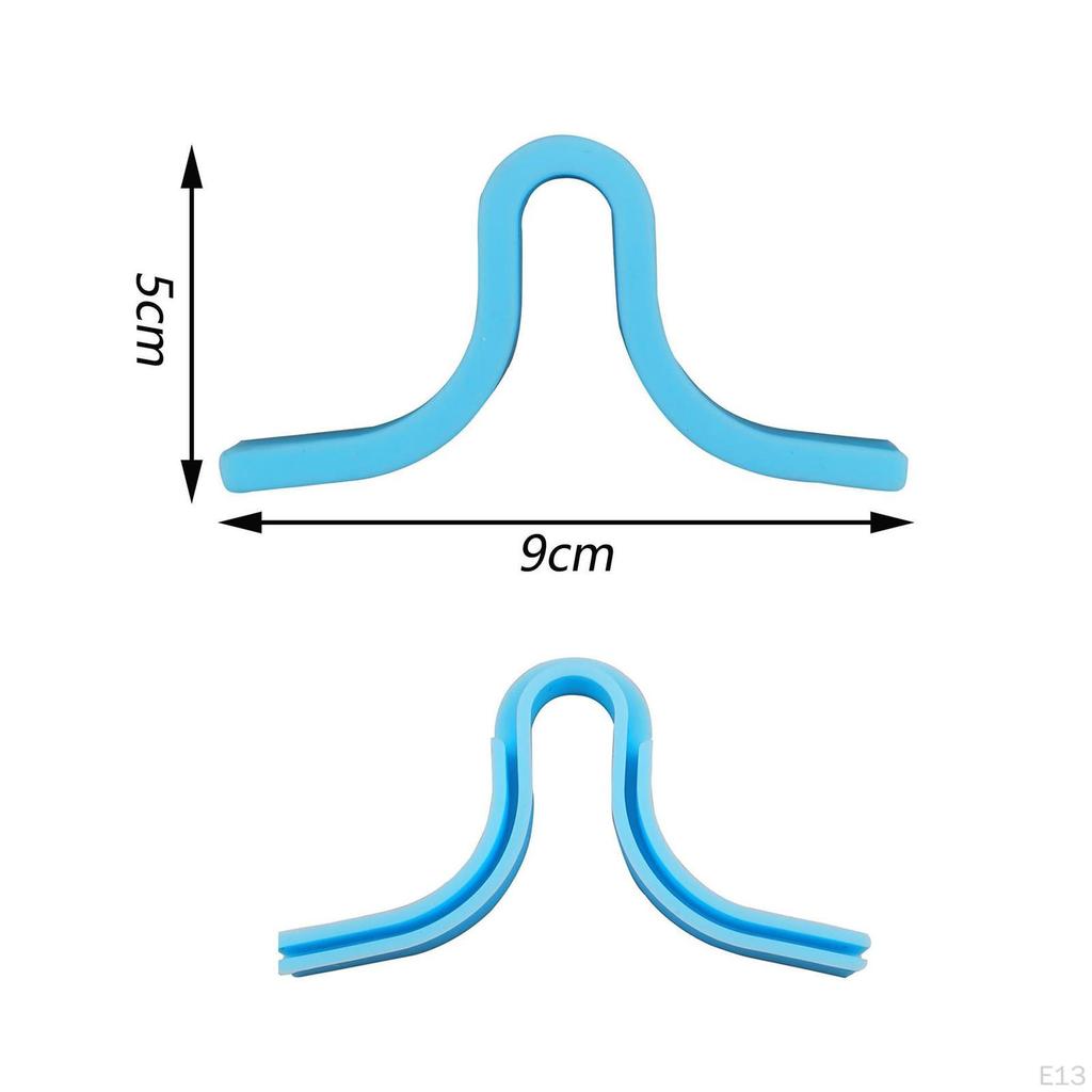 2pcs Anti Fog Silicone Nose Bridge Seal for