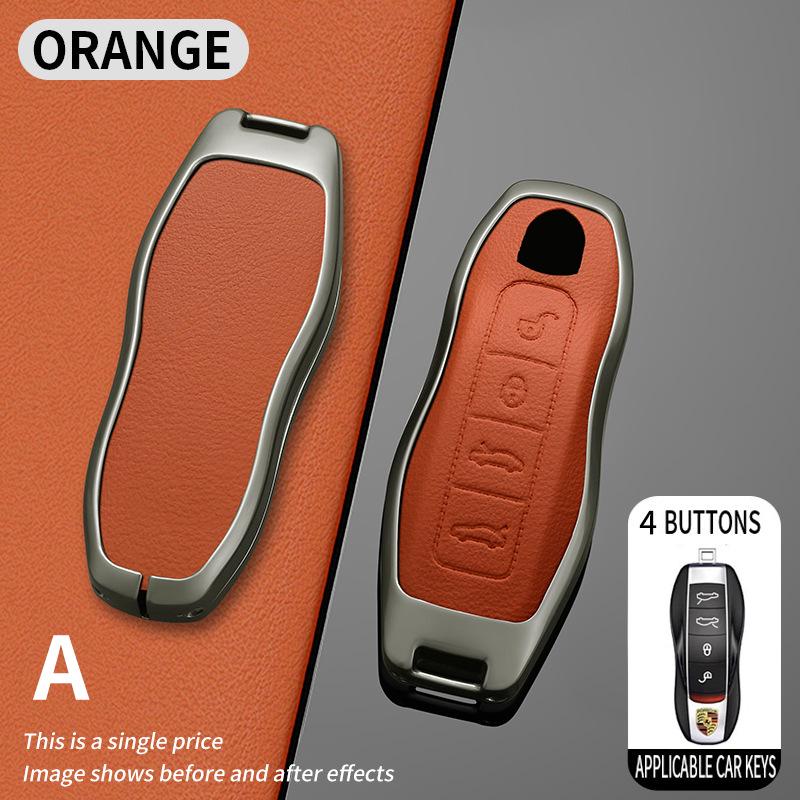 Compatible Key Shells for Porsche: New Cayenne, Macan, 911, Panamera, 718, Taycan Keychains
