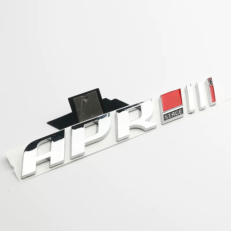 Suitable for lertter sticker APR program modified car logo SPC decorative car logo sticker tail standard customization