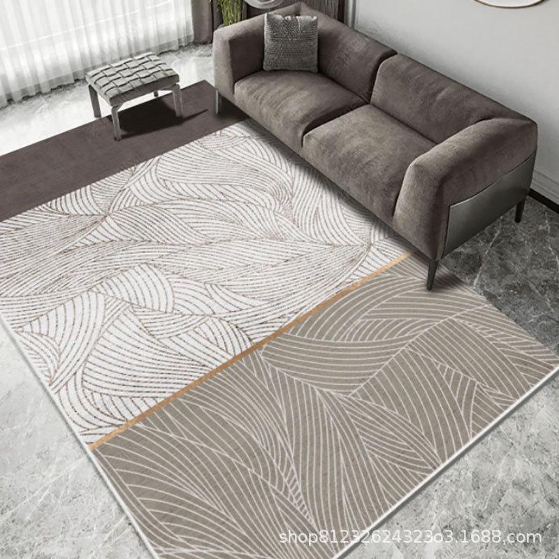Luxurious Modern Nordic Large Area Carpet for Living Room or Bedroom