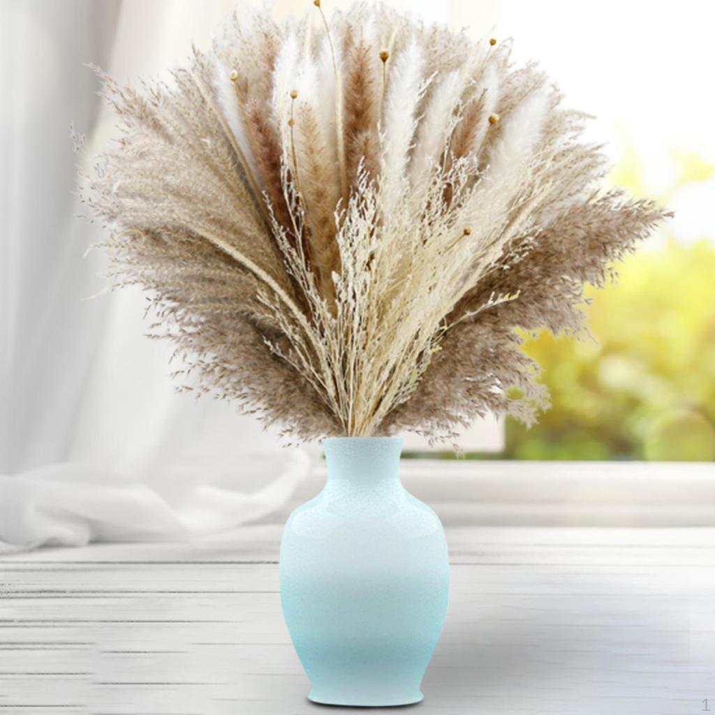 Floral Bouquet Reed Vase Dried Flower Photography Living Room Arrangement