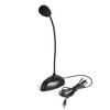 Wired Base Desktop Microphone Mobile Phone Karaoke Gaming Meeting Mic for PC