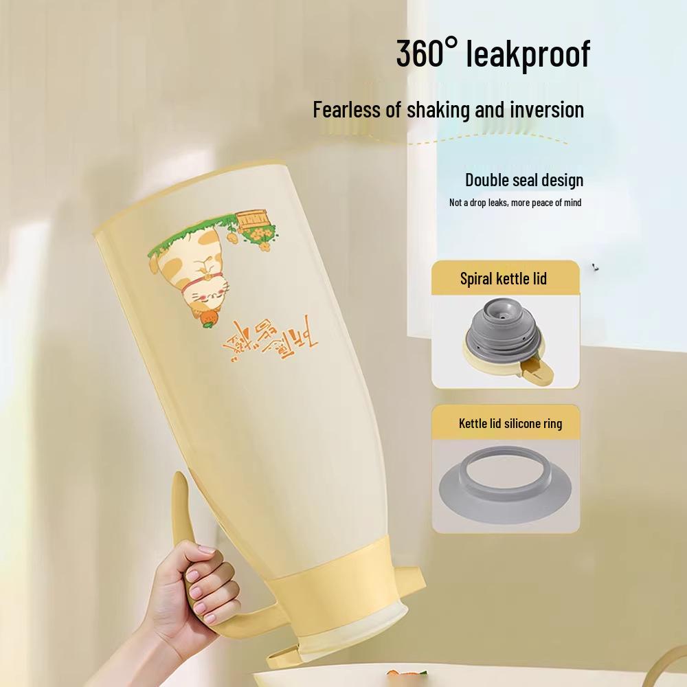2026 Dormitory Thermos: Large Capacity Insulated Kettle and Water Bottle for Students