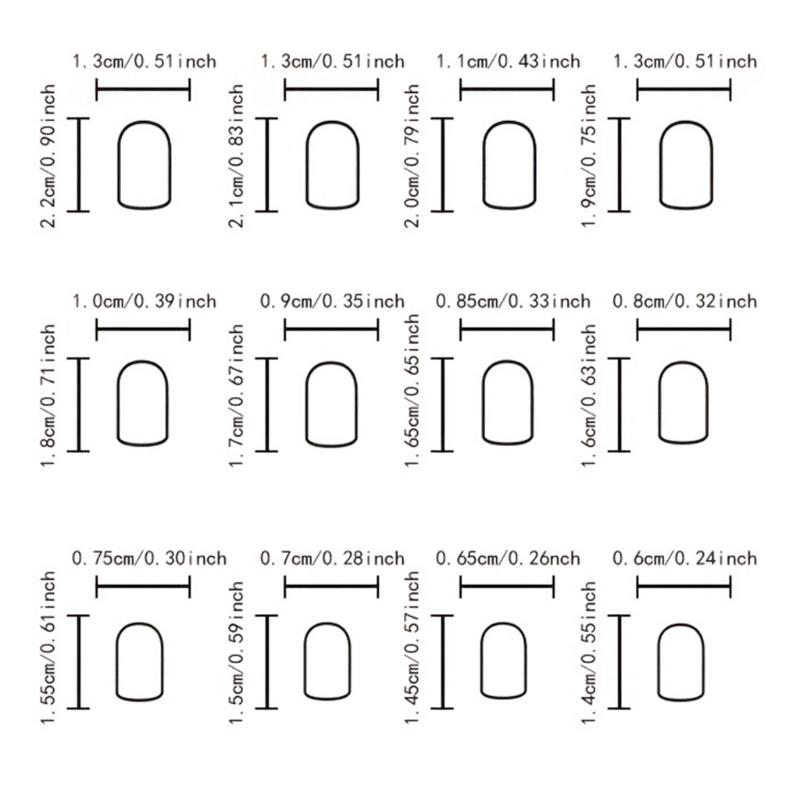 24 Pcs Saint Patricks Day Press On Nail Glossy False Nail Shamrocks Acrylic Nail Medium Ballerinas Stick on Nail